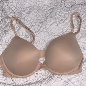 Beige PINK Push-Up Bra